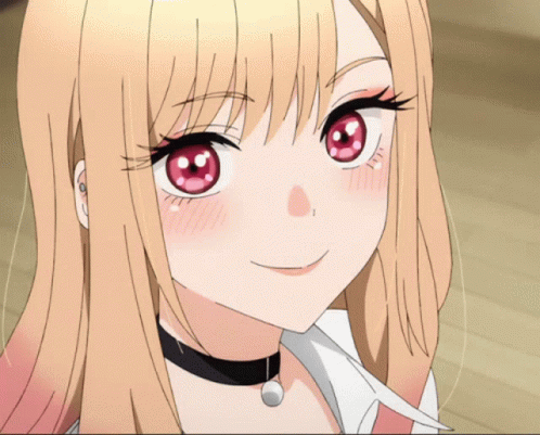 Marin Kitagawa Say Hello To Her Crush GIF