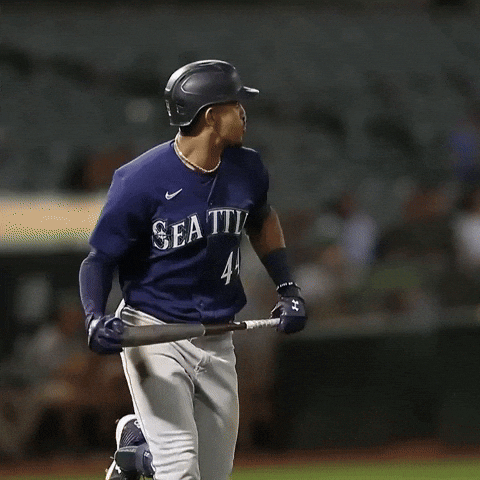 Mariners Julio Rodriguez Running GIF