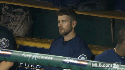 Mariners Player Sitting GIF