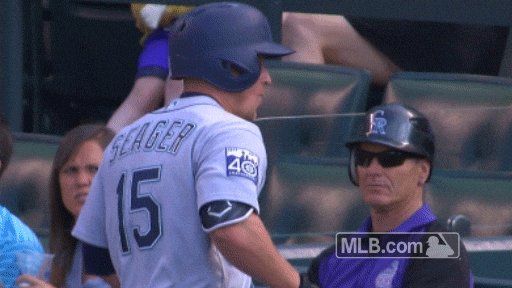 Mariners Players Happy Moment GIF