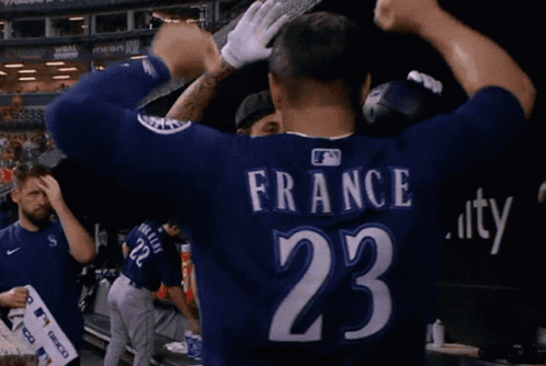 Mariners Win Tyler Lawrence France High Five GIF