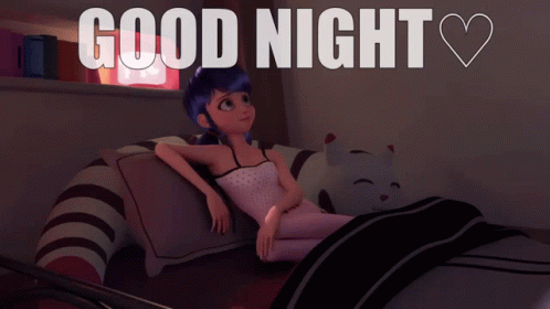 Marinette Good Night Lights Off GIF