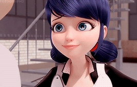 Marinette Ladybug Shy Giggle GIF