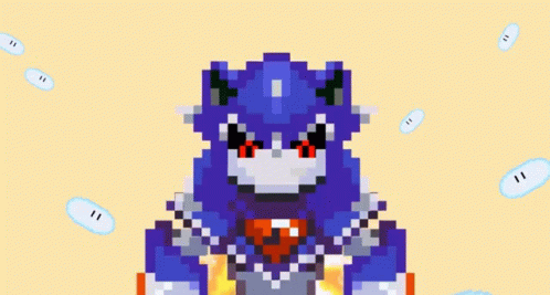 Mario And Sonic Metallix Ultra Combo Pixel GIF