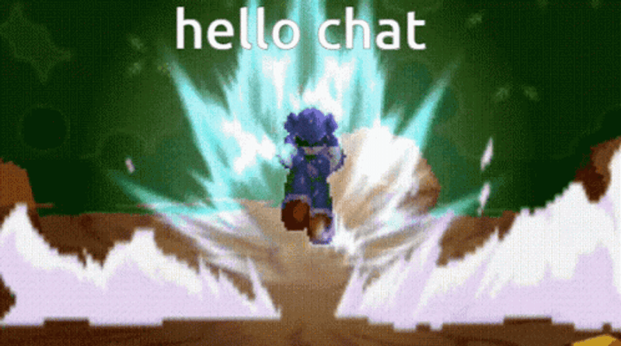Mario And Sonic Hello Chat GIF