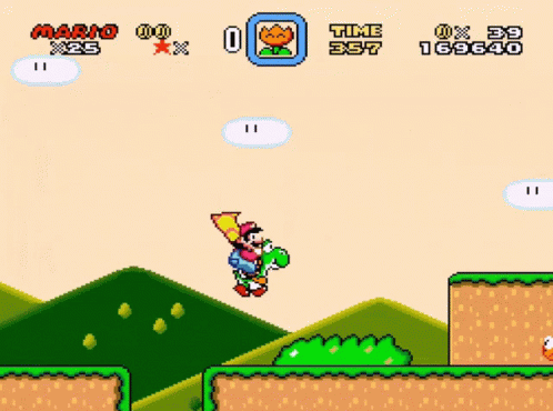 Mario and Yoshi