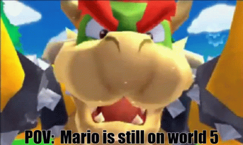 Mario Bowser GIF
