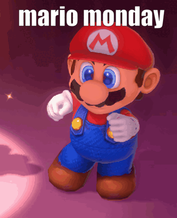 Mario Cartoon With Mario Monday