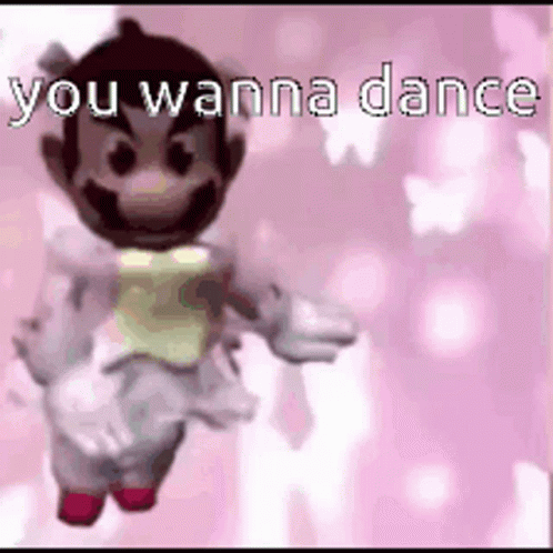 Super Mario Dancing Gracefully Meme GIF