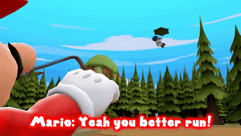 Mario Game Yeah You Better Run