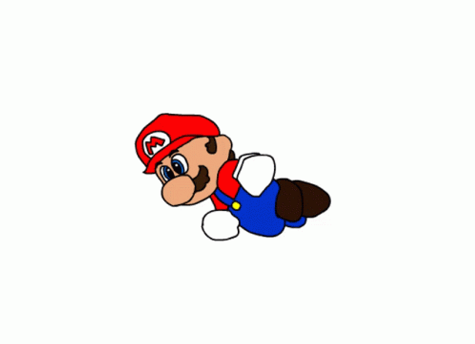 Mario Helicopter Spin Break Dancing GIF