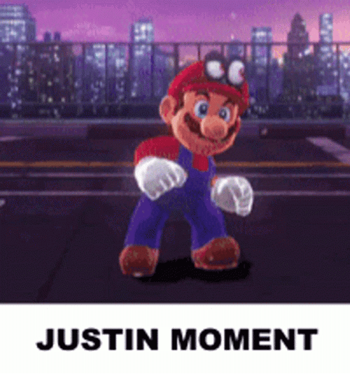 Mario Justin Moment Dancing GIF