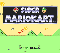 Mario Kart Intro Video Games GIF