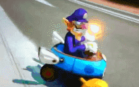 Mario Kart Luigi Death Stare GIF
