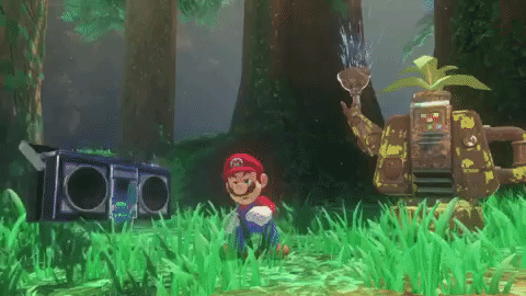 Mario Nintendo Switch Dancing GIF