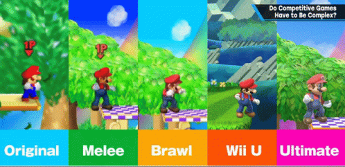 Mario Original Melee Brawl Wii U Ultimate