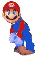 Mario Super Mario Sticker GIF