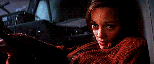 Marion Cotillard Closing Eyes Bye Bye GIF