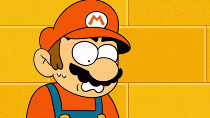 Marios Screaming Luigi Transition GIF