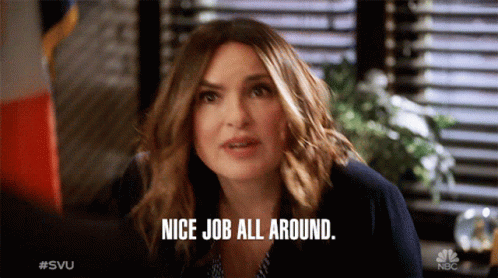 Mariska Hargitay While Seating Nice Job GIF
