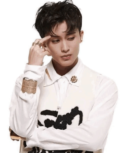 Mark Lee And Ozuna Think GIF