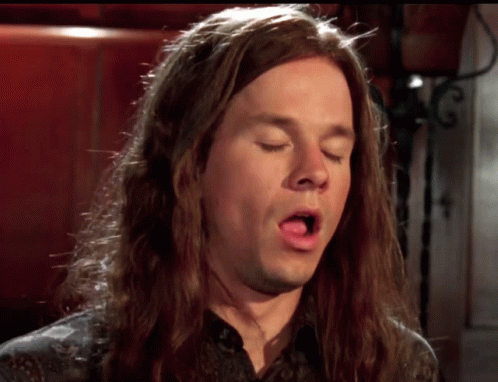 Mark Long Hair Screaming Hallelujah Meme GIF