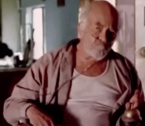 Mark Margolis Hitting Bell Breaking Bad GIF