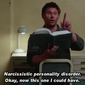 Mark Pellegrino Narcissist Personality Disorder Meme GIF