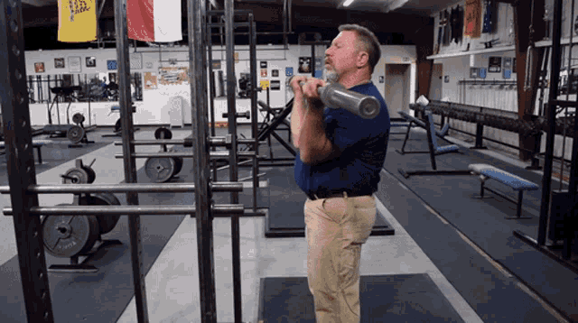 Mark Rippetoe Barbell Curl Gif GIF