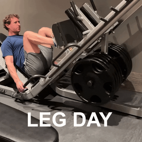 Mark Zuckerberg Leg Day Work Out GIF