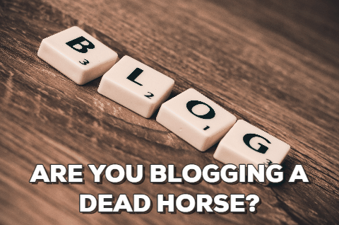 Marketing Blogging A Dead Horse GIF