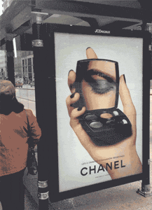 Marketing Eye Trick Chanel GIF