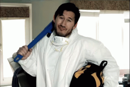 Markiplier Accepted Plumber Challenge GIF