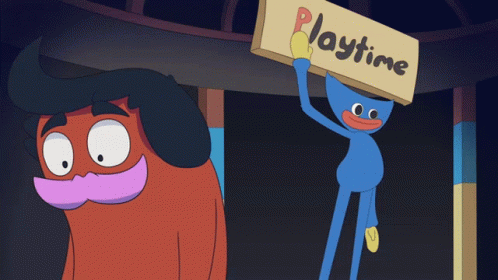 Markiplier And Huggy Wuggy Animation GIF