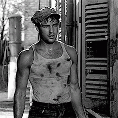 Marlon Brando Greased Dirty Worker GIF