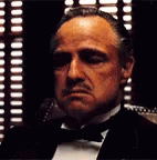 Marlon Brando The Godfather Opening Scene GIF