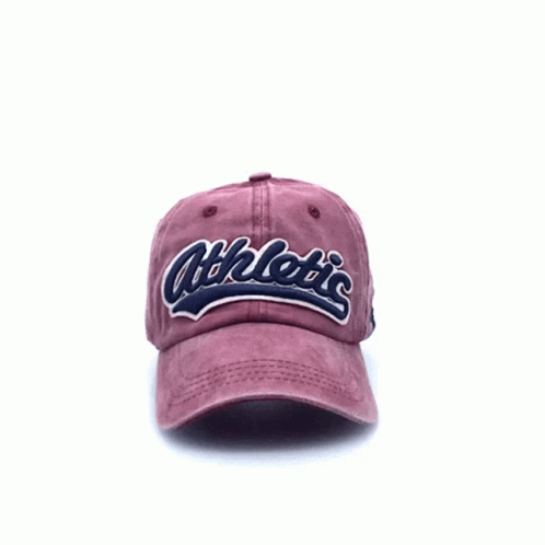 Maroon Baseball Cap With Ohio GIF