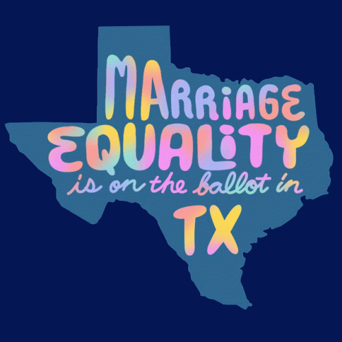 Marriage Equality Ballot Sign Texas