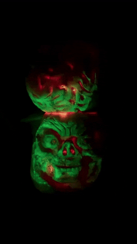Mars Attack Halloween Design GIF