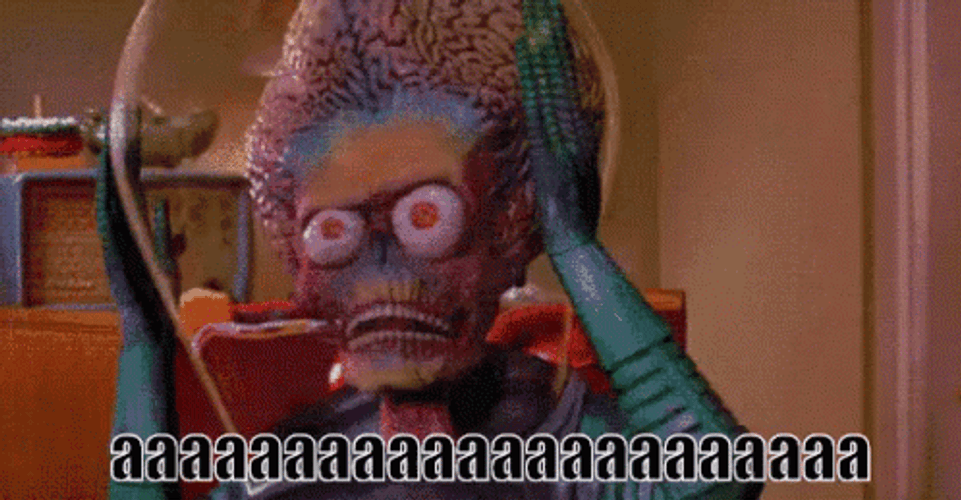 Mars Attacks Aaaaaa GIF