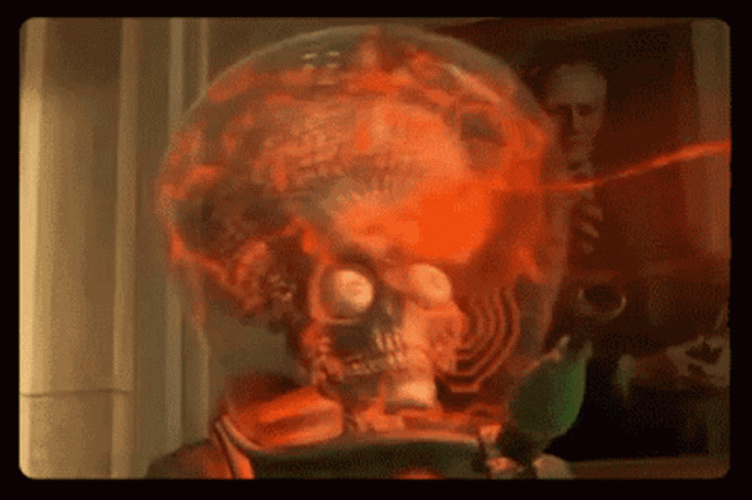 Mars Attacks Head Splat GIF