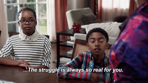 Marsai Martin Struggle Bus GIF