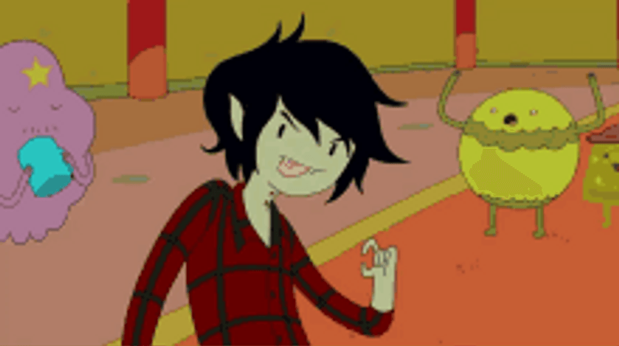 Marshall Lee Adventure Time Sticking Tongue Out GIF
