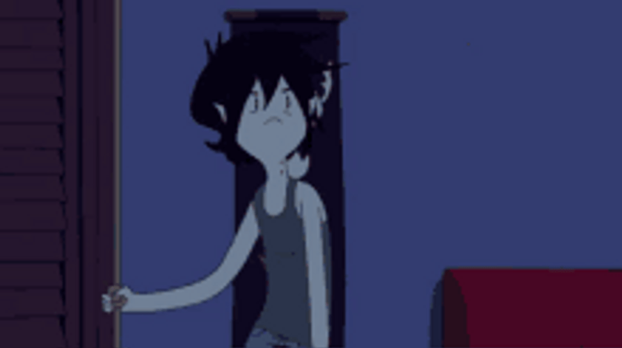 Marshall Lee Adventure Time Switching Light On GIF
