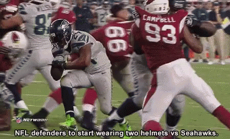 Marshawn Lynch Chaotic Game GIF