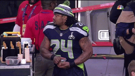 Marshawn Lynch Eating GIF
