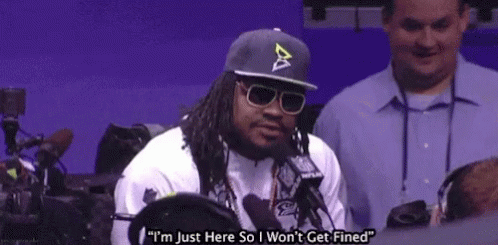 Marshawn Lynch Shaking Head GIF