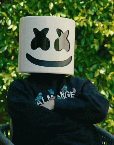 Marshmello Totally Agree GIF