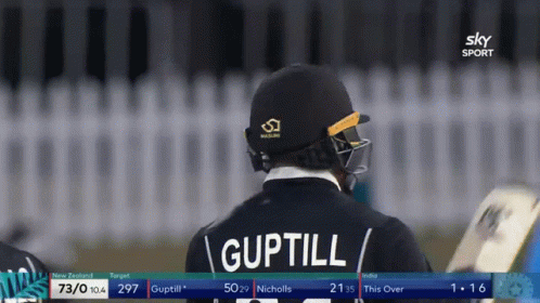 Martin Guptill Rising Cricket Star GIF