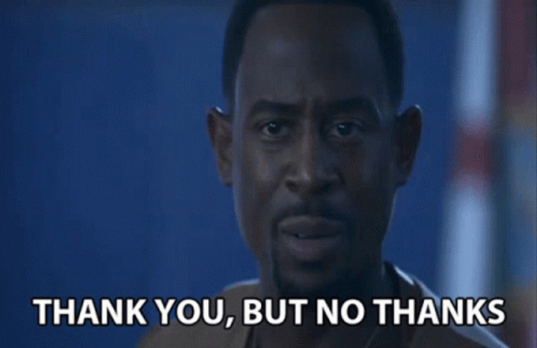 Martin Lawrence No Thank You Response GIF